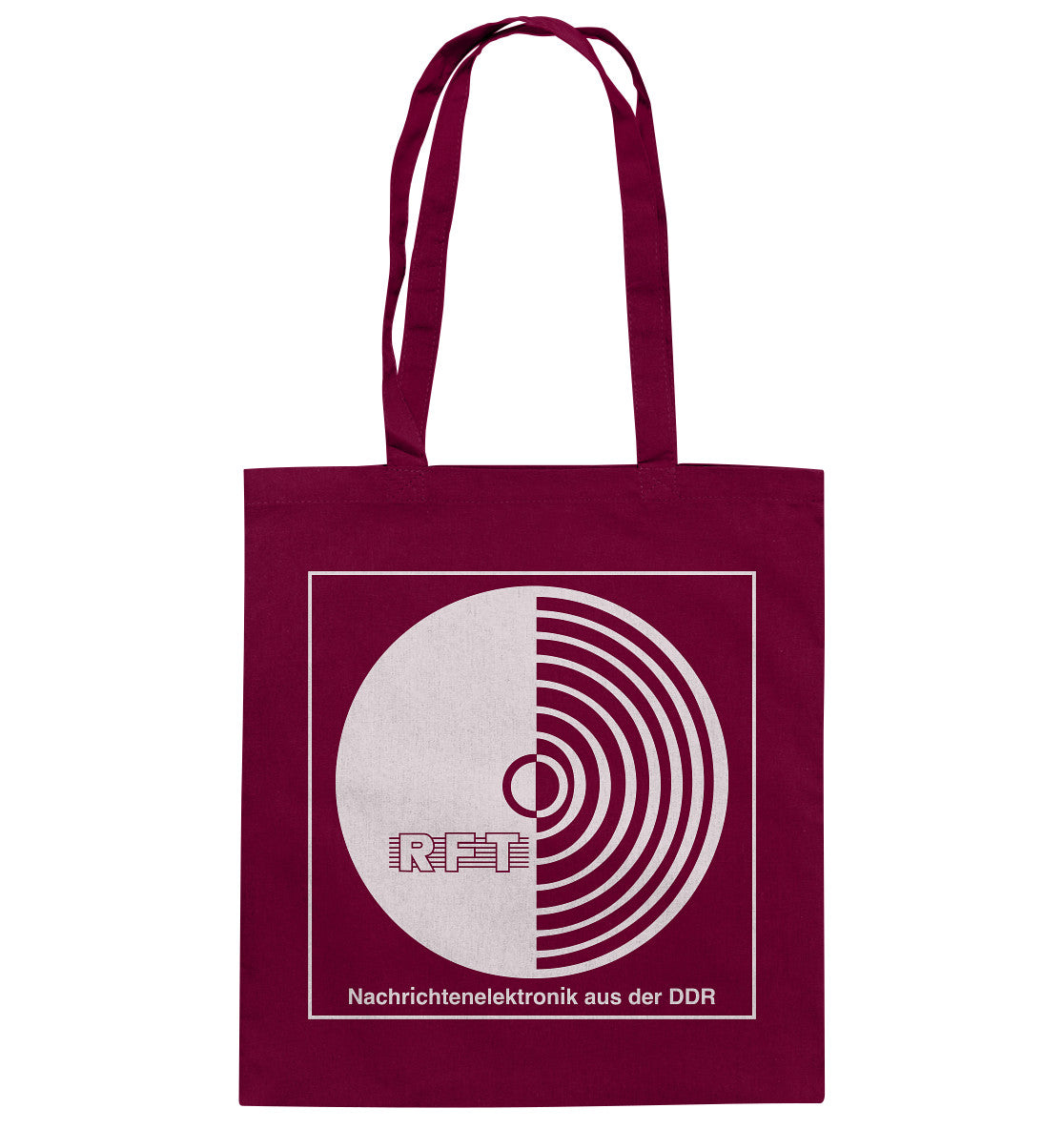 BAUMWOLLTASCHE • RFT NACHRICHTENELEKTRONIK AUS DER DDR