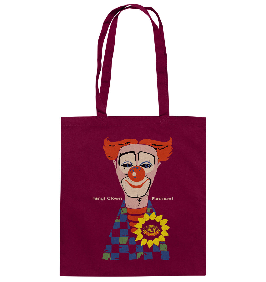 DDR Ostalgie Baumwolltasche • FANGT CLOWN FERDINAND - FRIEDRICHSTADTPALAST BERLIN