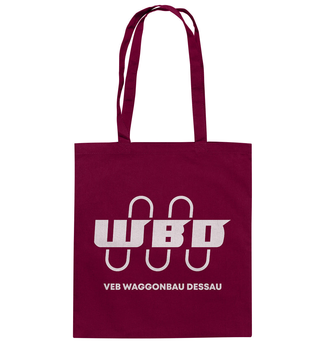 DDR Ostalgie Baumwolltasche • VEB WAGGONBAU DESSAU
