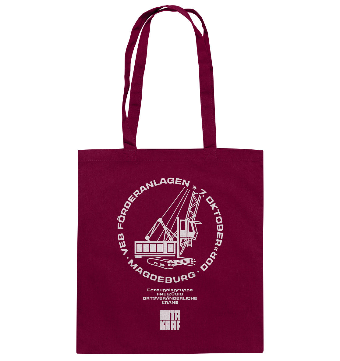 BAUMWOLLTASCHE • VEB FÖRDERANLAGEN & KRANE MAGDEBURG