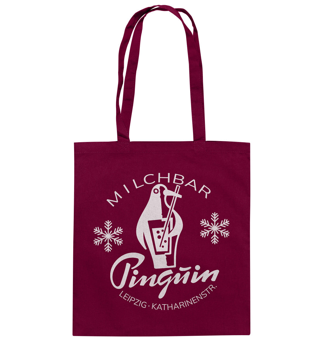 DDR Ostalgie Baumwolltasche • MILCHBAR PINGUIN LEIPZIG