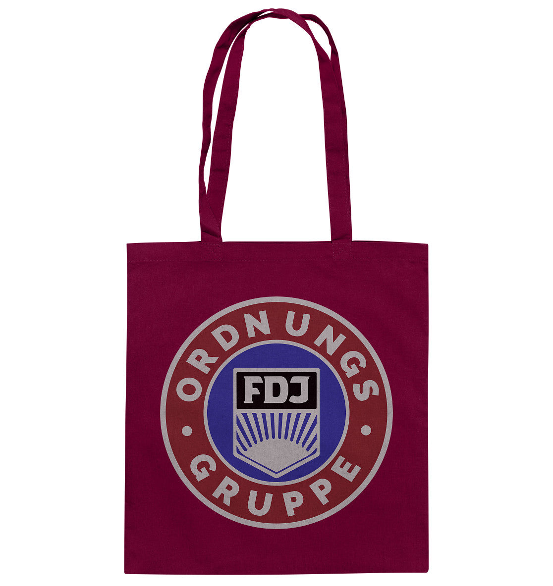 DDR Ostalgie Baumwolltasche • FDJ ORDNUNGSGRUPPE