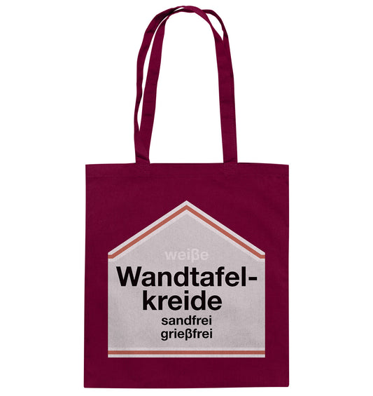 DDR Ostalgie Baumwolltasche • DDR WANDTAFELKREIDE