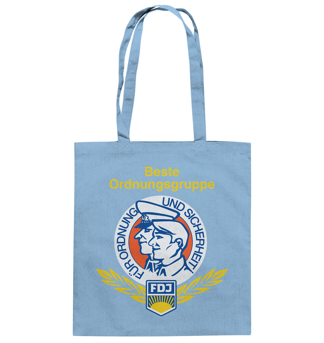 DDR Ostalgie Baumwolltasche • FDJ ORDNUNGSGRUPPE