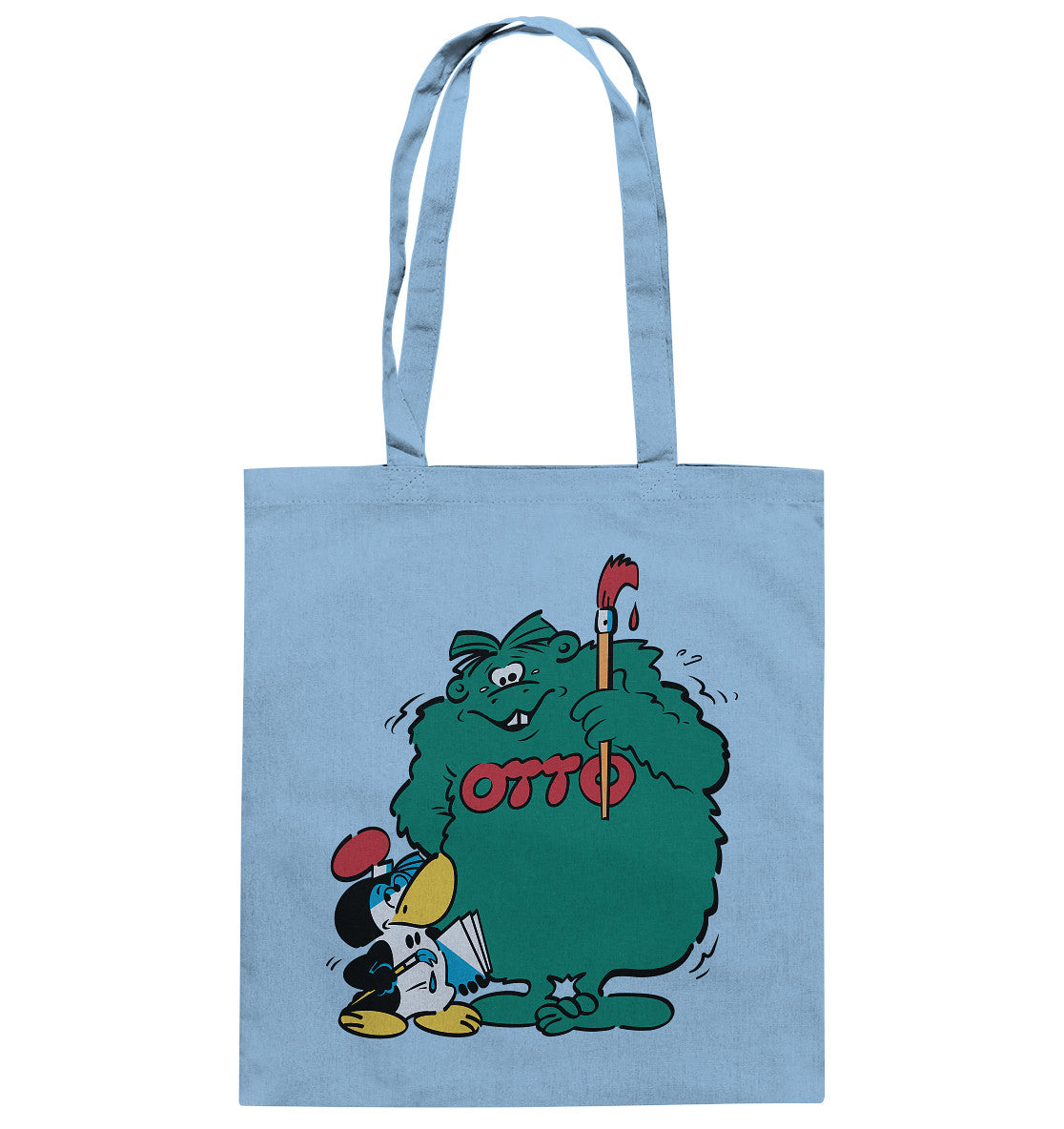 DDR Ostalgie Baumwolltasche • OTTO UND ALWIN