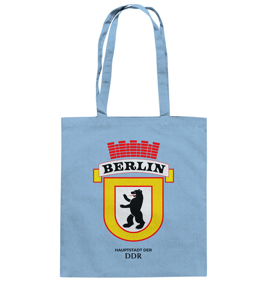 DDR Ostalgie Baumwolltasche • BERLIN - HAUPSTADT DER DDR - ORIGINAL WIMPEL