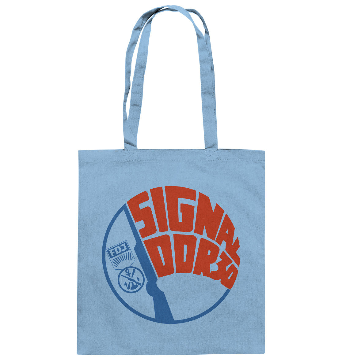 DDR Ostalgie Baumwolltasche • FDJ - GST DDR SIGNAL 30