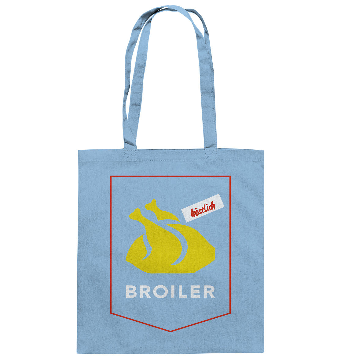 DDR Ostalgie Baumwolltasche • BROILER LOGO