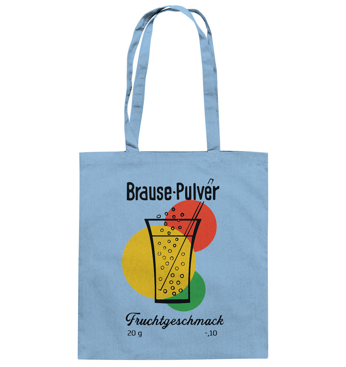 DDR Ostalgie Baumwolltasche • BRAUSE-PULVER FRUCHTGESCHMACK