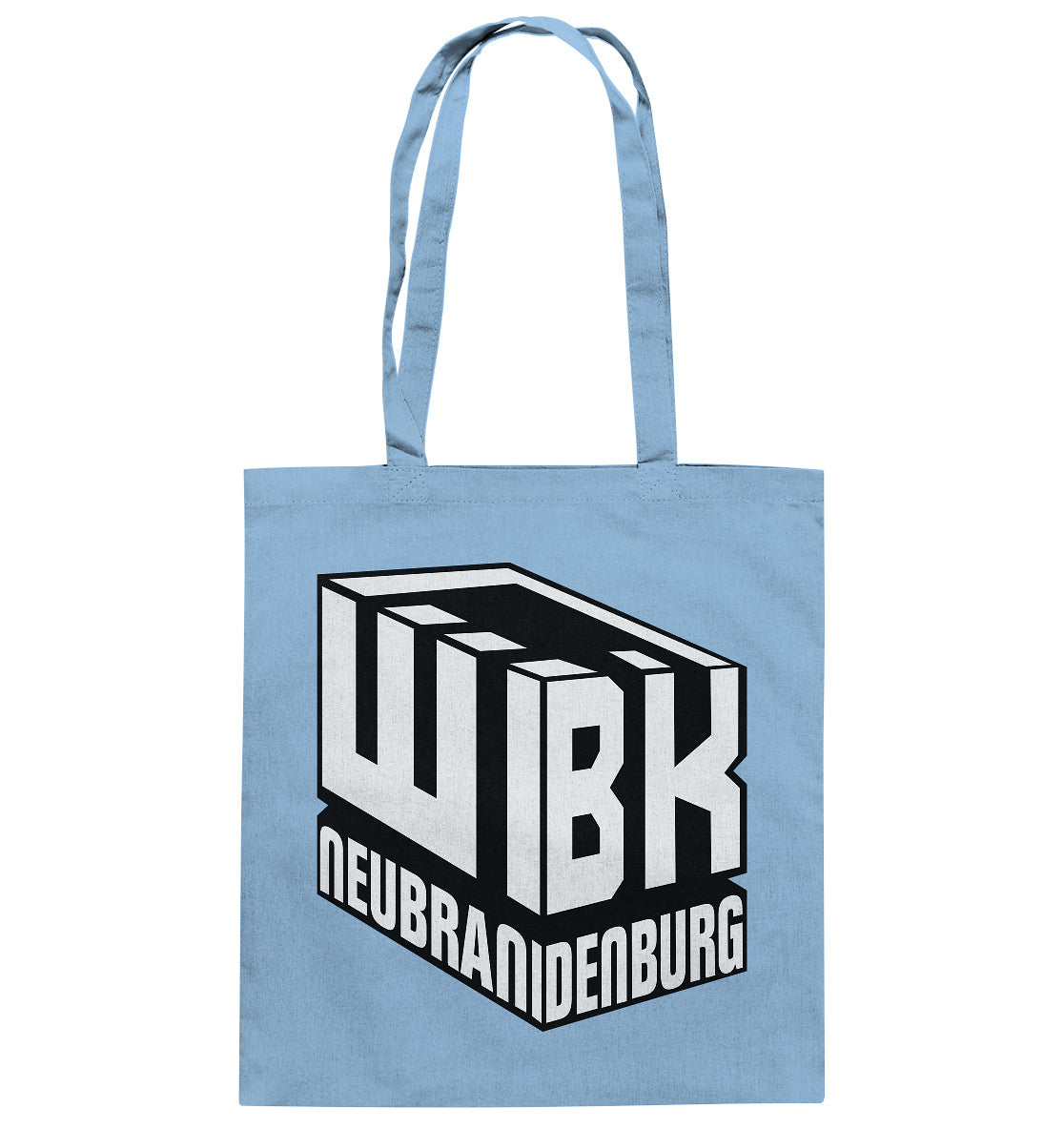 DDR Ostalgie Baumwolltasche • WOHNUNGSBAUGESELLSCHAFT NEUBRANDENBURG