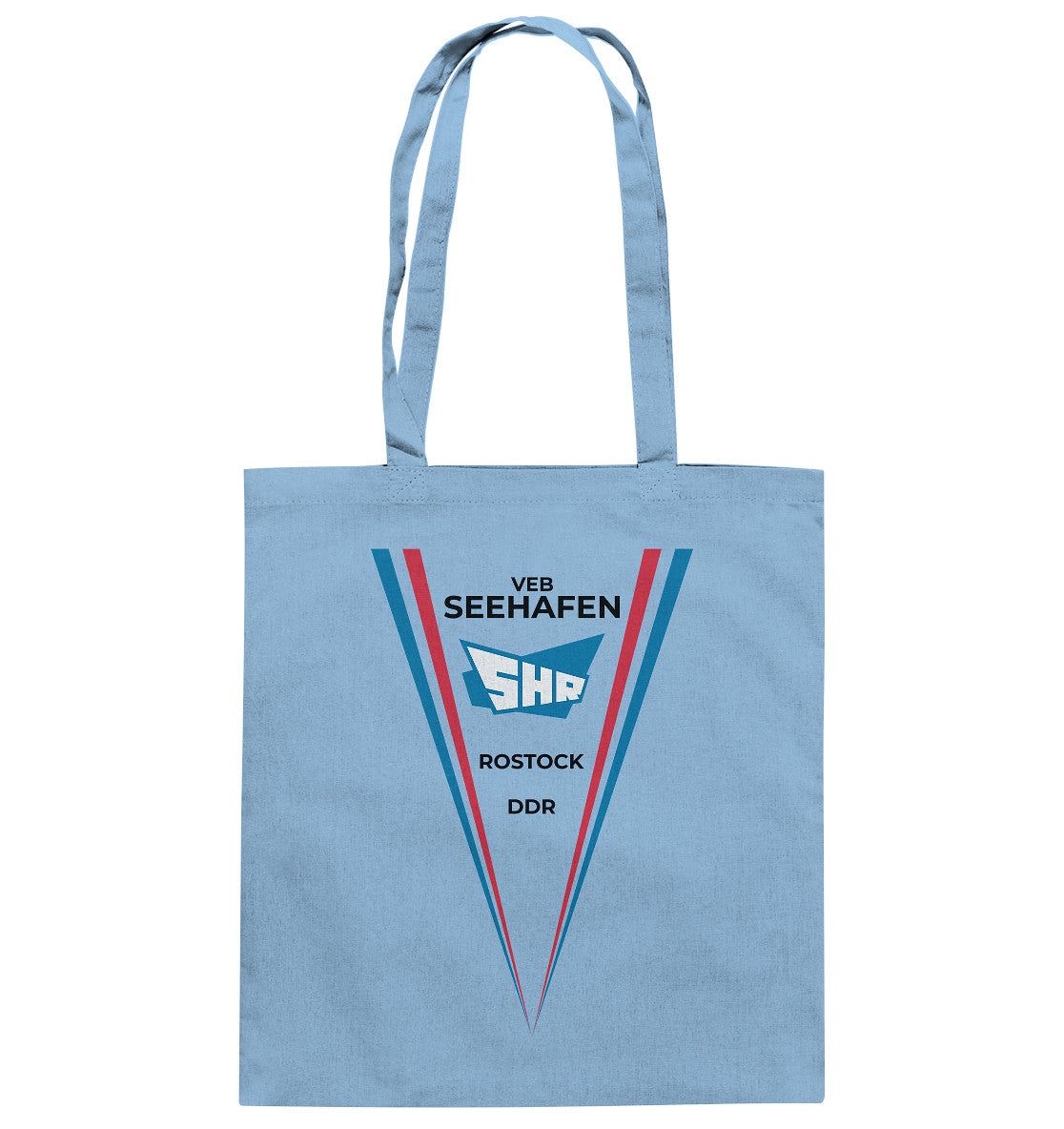 DDR Ostalgie Baumwolltasche • VEB SEEHAFEN ROSTOCK