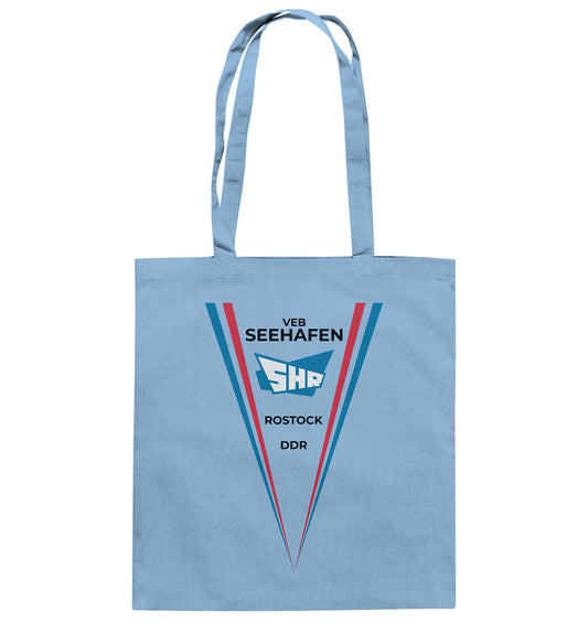 DDR Ostalgie Baumwolltasche • VEB SEEHAFEN ROSTOCK