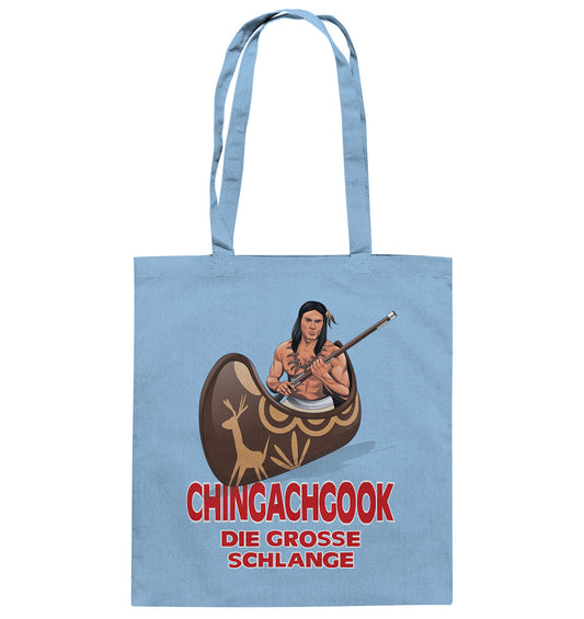 DDR Ostalgie Baumwolltasche • CHINGACHGOOK, DIE GROSSE SCHLANGE