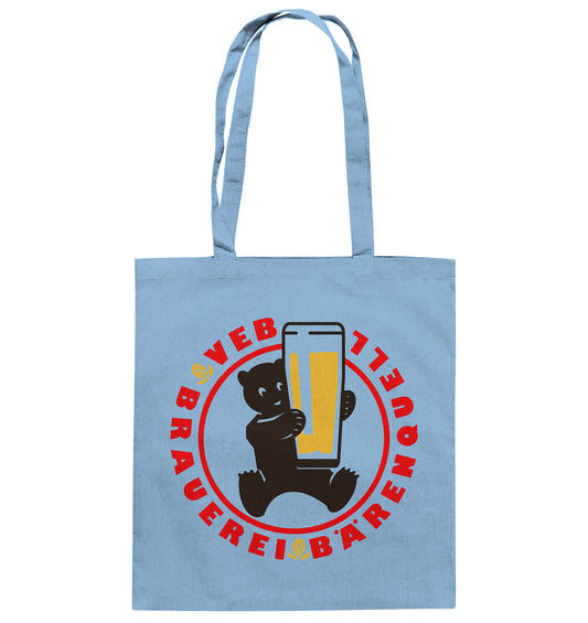 DDR Ostalgie Baumwolltasche • VEB BÄRENQUELL BERLIN BRAUEREI