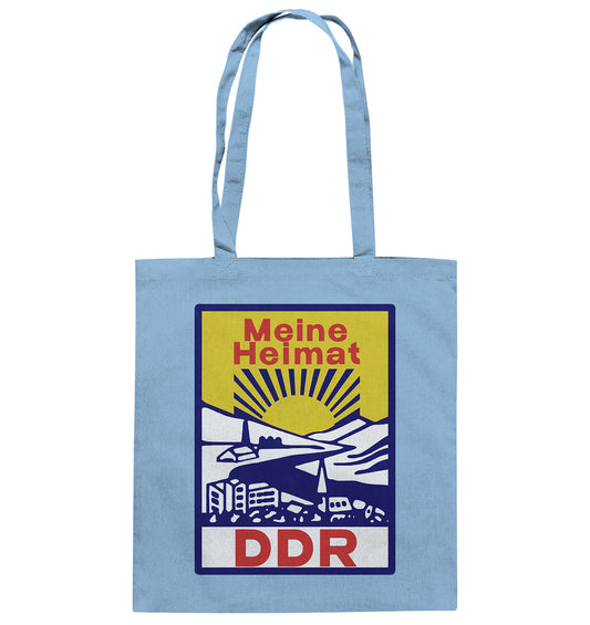 DDR Ostalgie Baumwolltasche • MEINE HEIMAT DDR