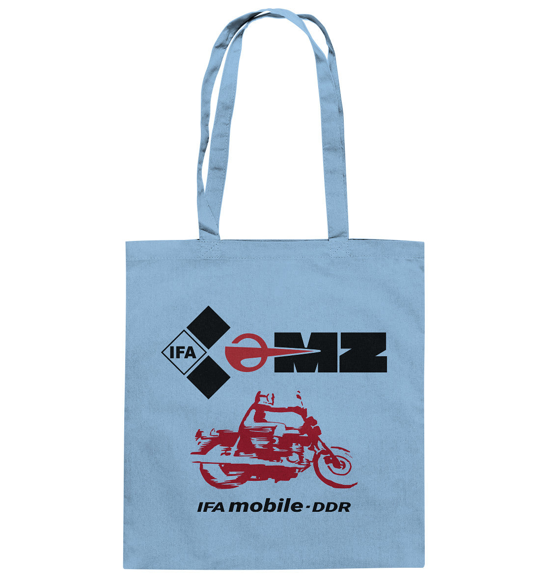 DDR Ostalgie Baumwolltasche • MZ - IFA MOBILE DDR