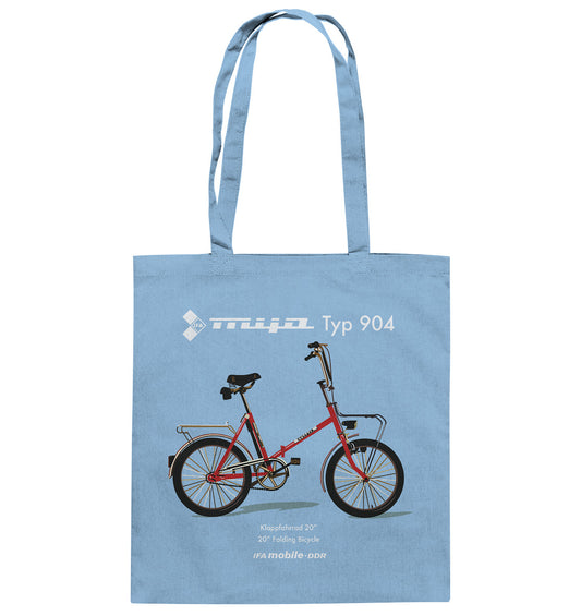 DDR Ostalgie Baumwolltasche • MIFA KLAPPRAD TYP 904 - ORIGINAL WERBUNG