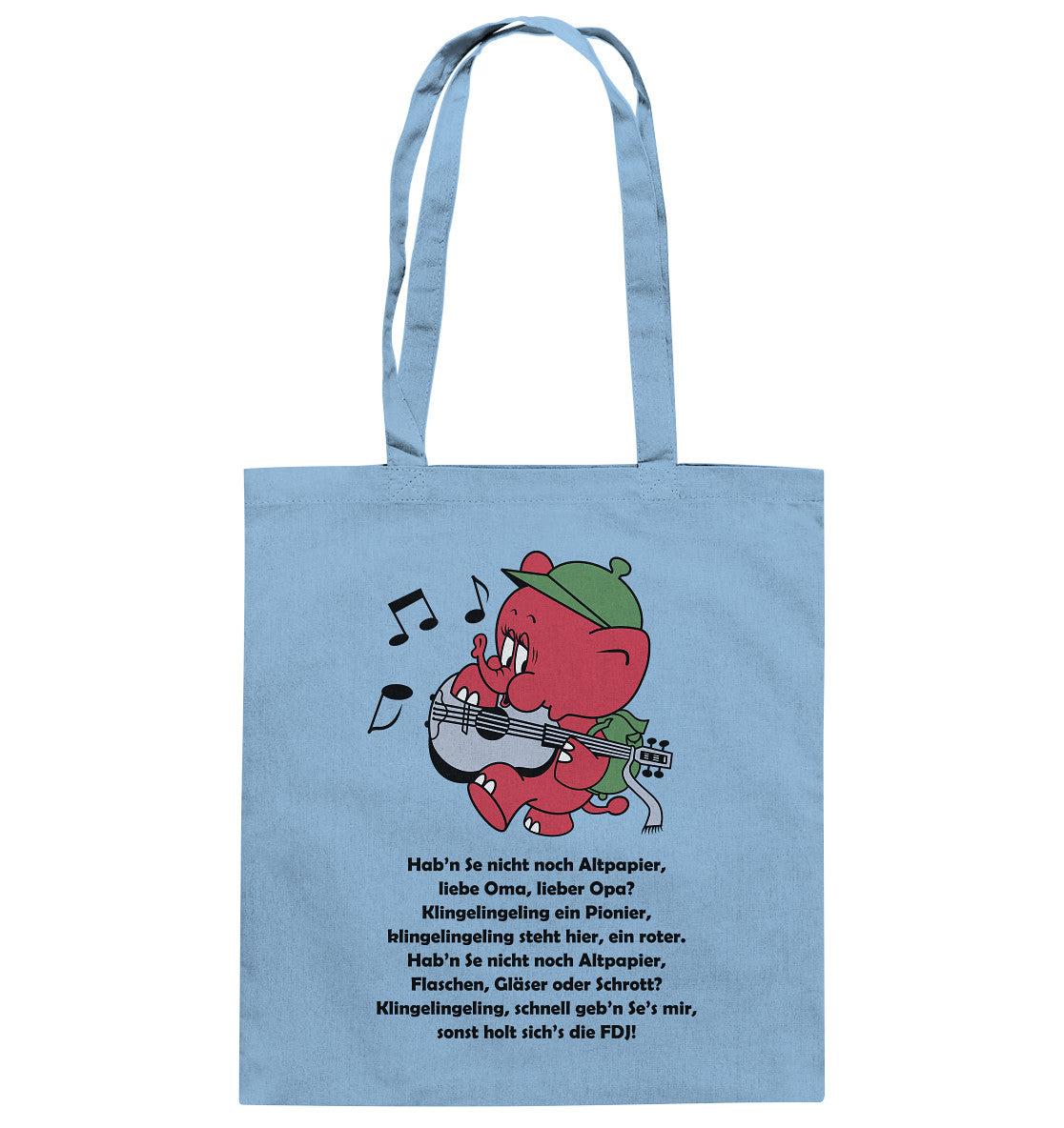 DDR Ostalgie Baumwolltasche • SERO EMMY - HAB'N SE NICH NOCH ALTPAPIER