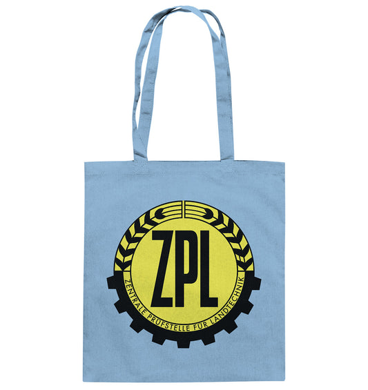 DDR Ostalgie Baumwolltasche • ZPL - ZENTRALE PRÜFSTELLE FÜR LANDTECHNIK