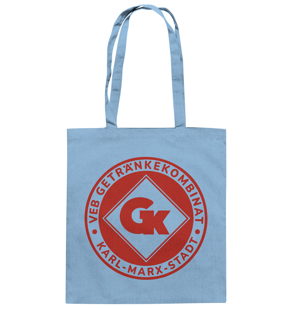 DDR Ostalgie Baumwolltasche • VEB GETRÄNKEKOMBINAT KARL-MARX-STADT