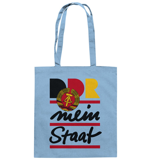 DDR Ostalgie Baumwolltasche • DDR - MEIN STAAT