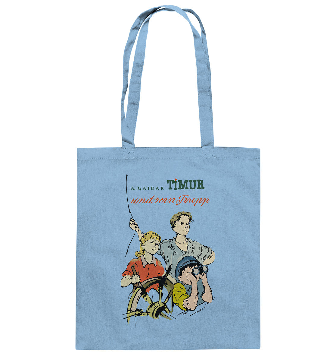 DDR Ostalgie Baumwolltasche • TIMUR UND SEIN TRUPP