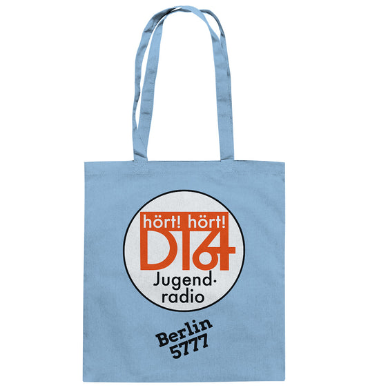 DDR Ostalgie Baumwolltasche • HÖRT HÖRT! DT64