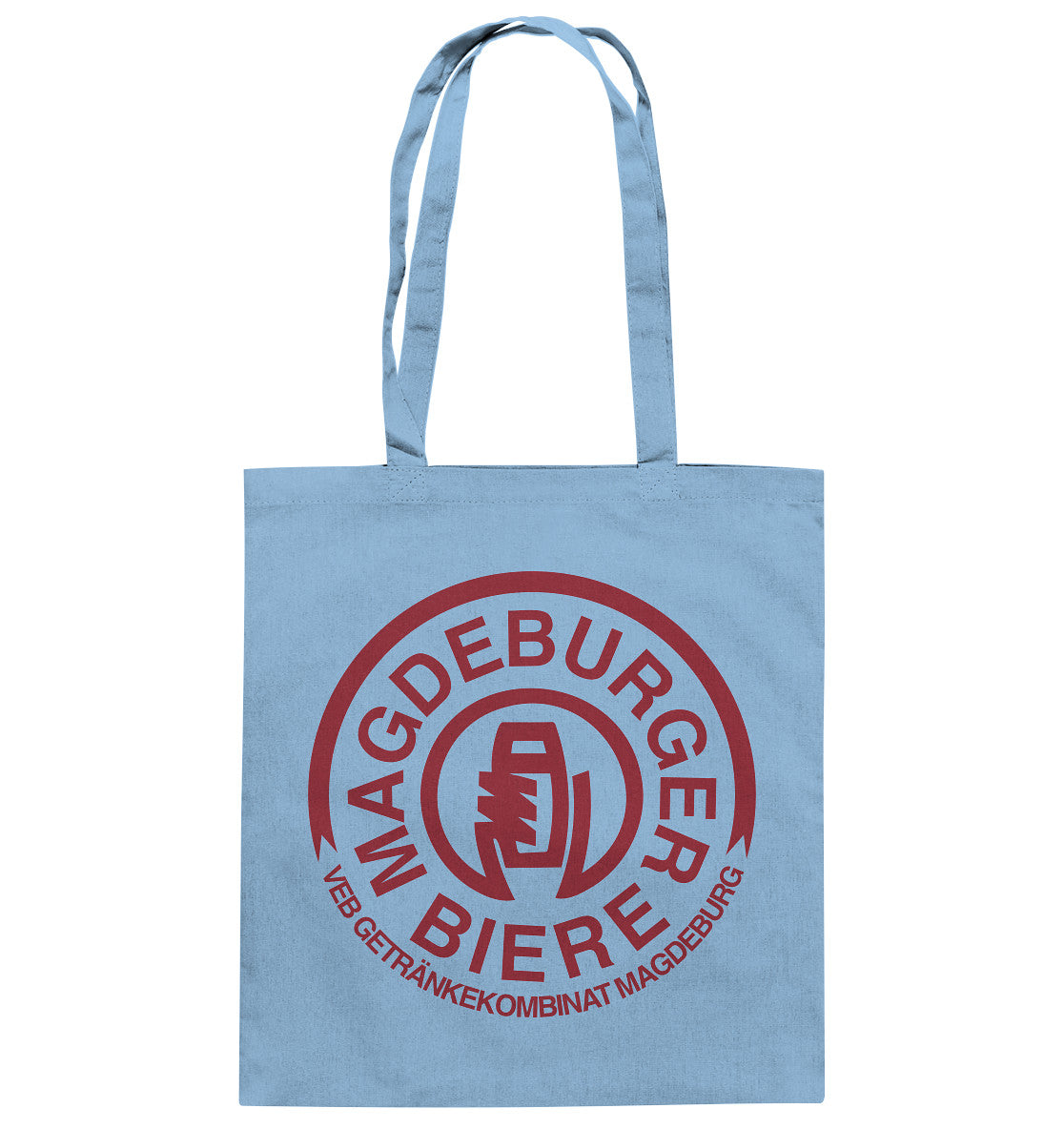 DDR Ostalgie Baumwolltasche • VEB GETRÄNKEKOMBINAT MAGEDEBURG - BIERE