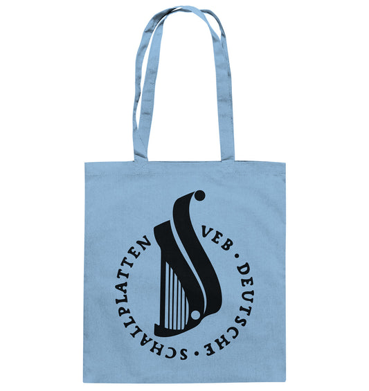 DDR Ostalgie Baumwolltasche • DEUTSCHE SCHALLPLATTEN