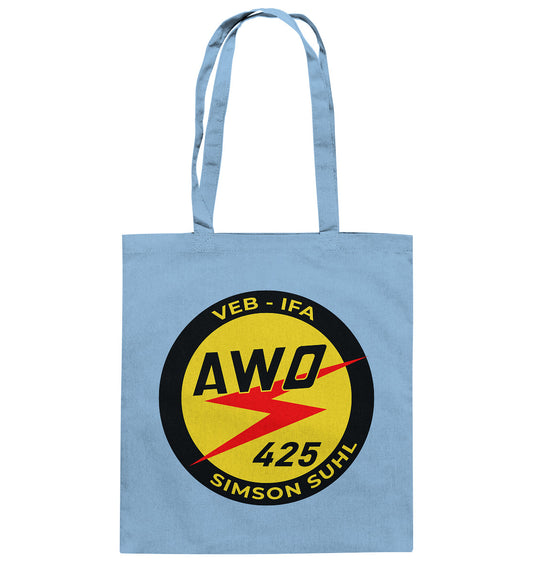DDR Ostalgie Baumwolltasche • VEB IFA - AWO SIMSON SUHL