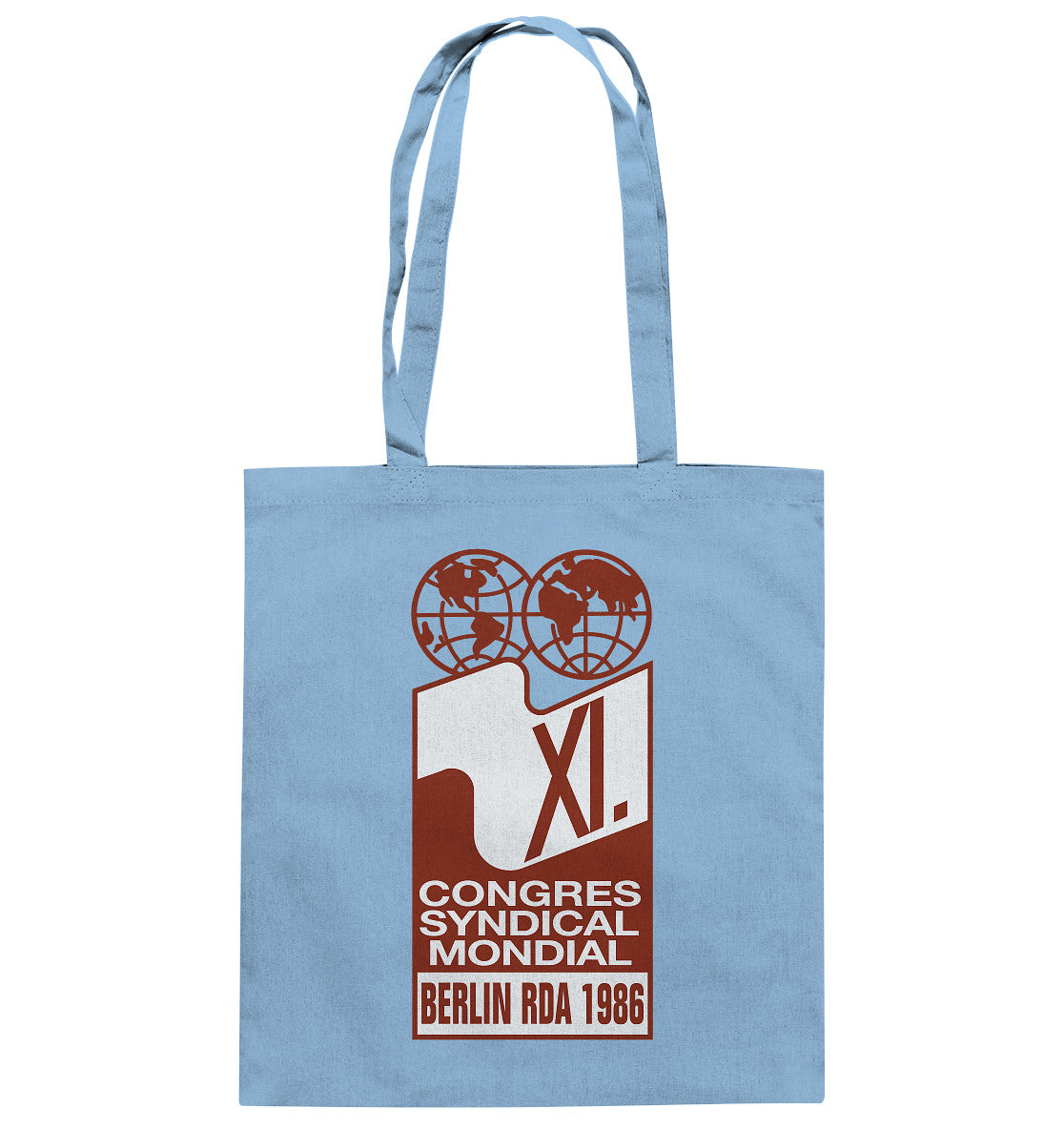 BAUMWOLLTASCHE • KONGRESS DES WELTGEWERKSCHAFTSBUNDES 1986