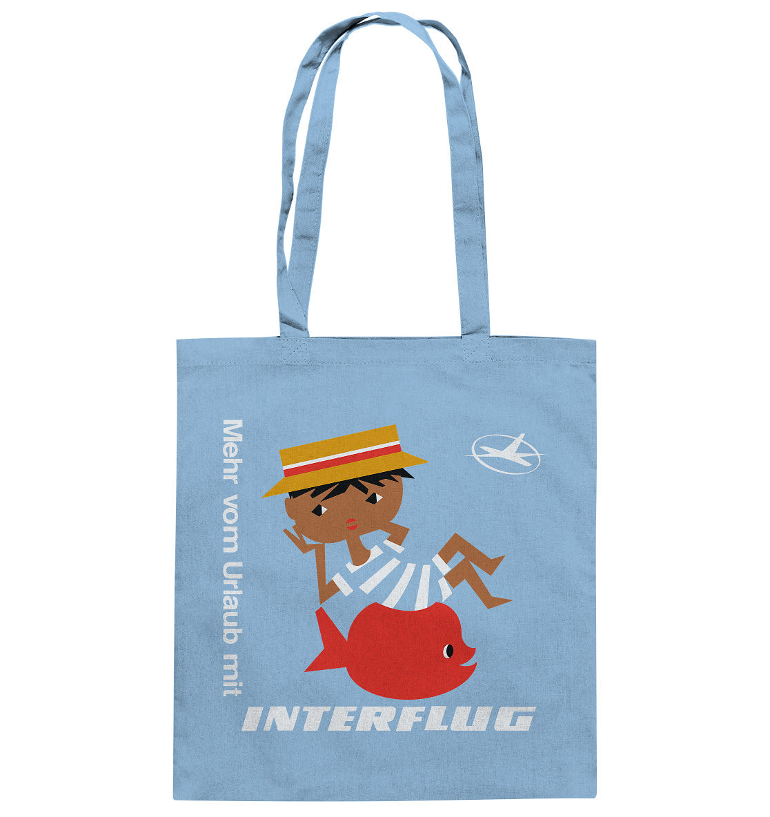 BAUMWOLLTASCHE • MEHR VOM URLAUB - MIT INTERFLUG