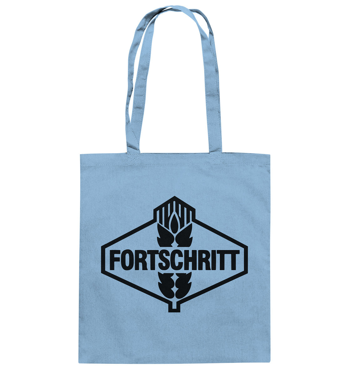 BAUMWOLLTASCHE • FORTSCHRITT - WEISS