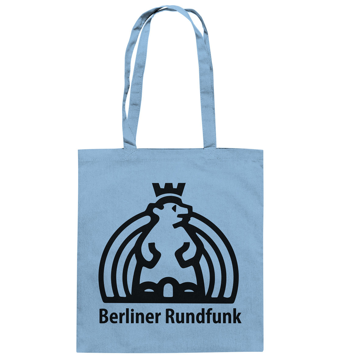 DDR Ostalgie Baumwolltasche • BERLINER RUNDFUNK - hell