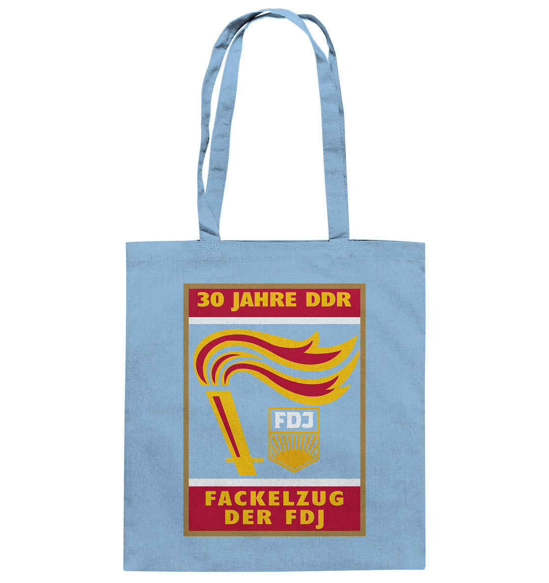 DDR Ostalgie Baumwolltasche • 30 JAHRE DDR