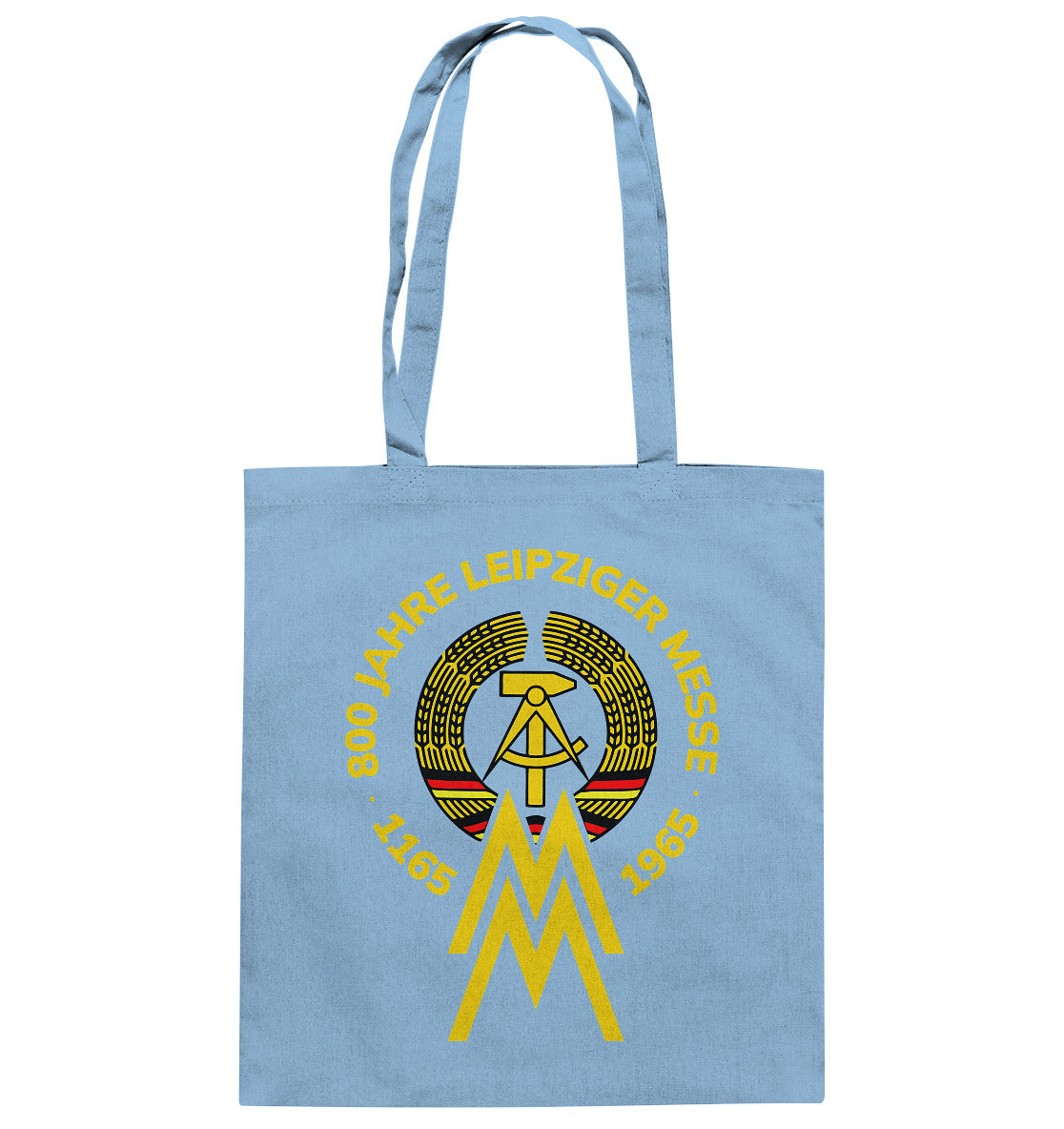 DDR Ostalgie Baumwolltasche • 800 JAHRE LEIPZIGER MESSE