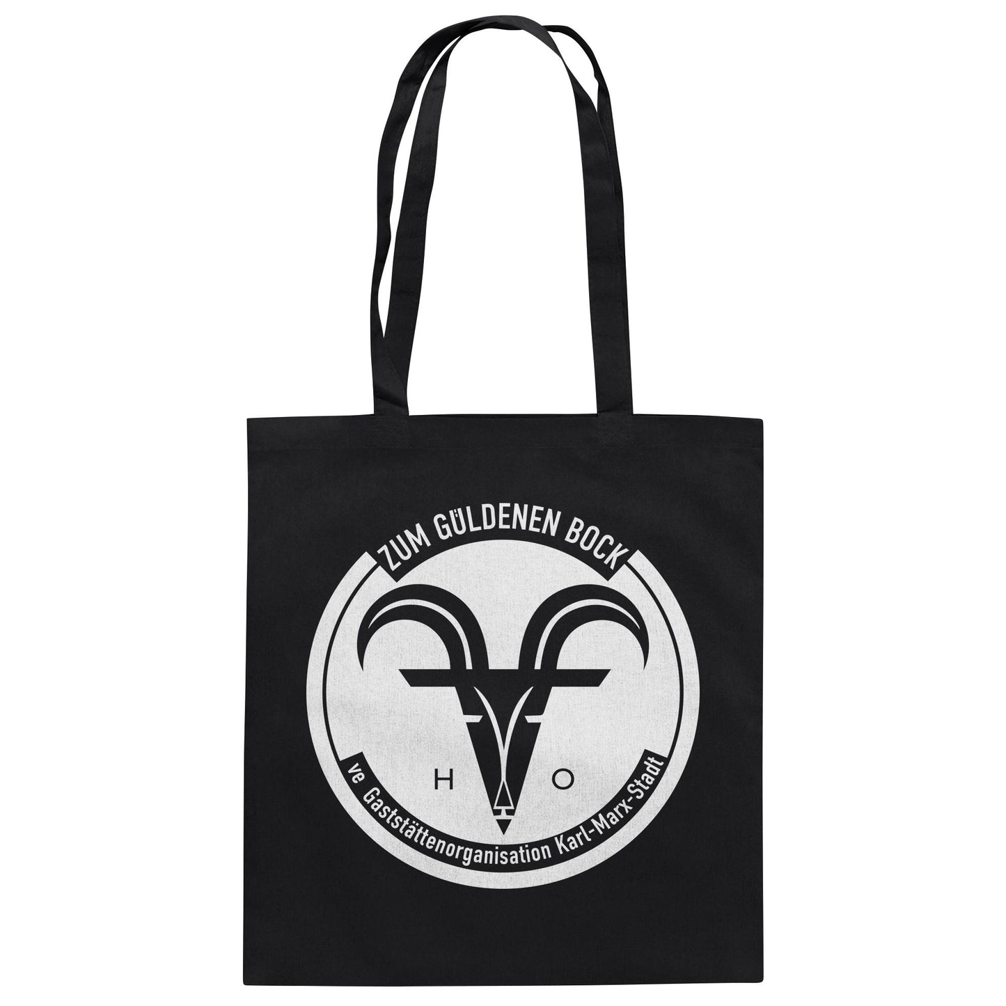 DDR Ostalgie Baumwolltasche • ZUM GÜLDENEN BOCK - VE GASTSTÄTTEN KARL-MARX-STADT