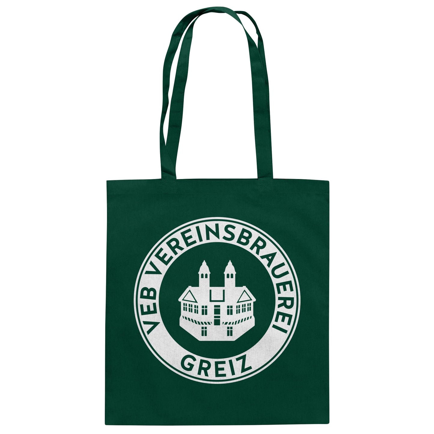DDR Ostalgie Baumwolltasche • VEB VEREINSBRAUEREI GREIZ