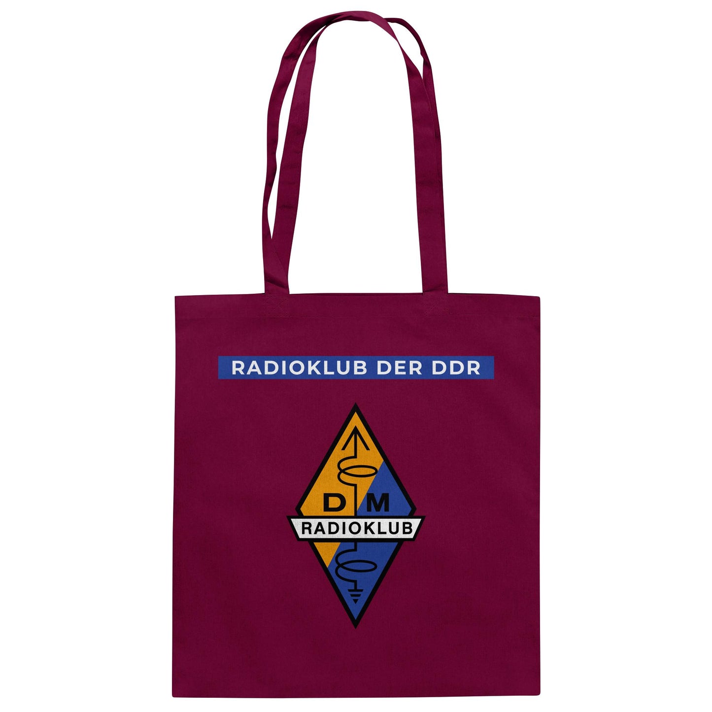 DDR Ostalgie Baumwolltasche • RADIOKLUB DER DDR