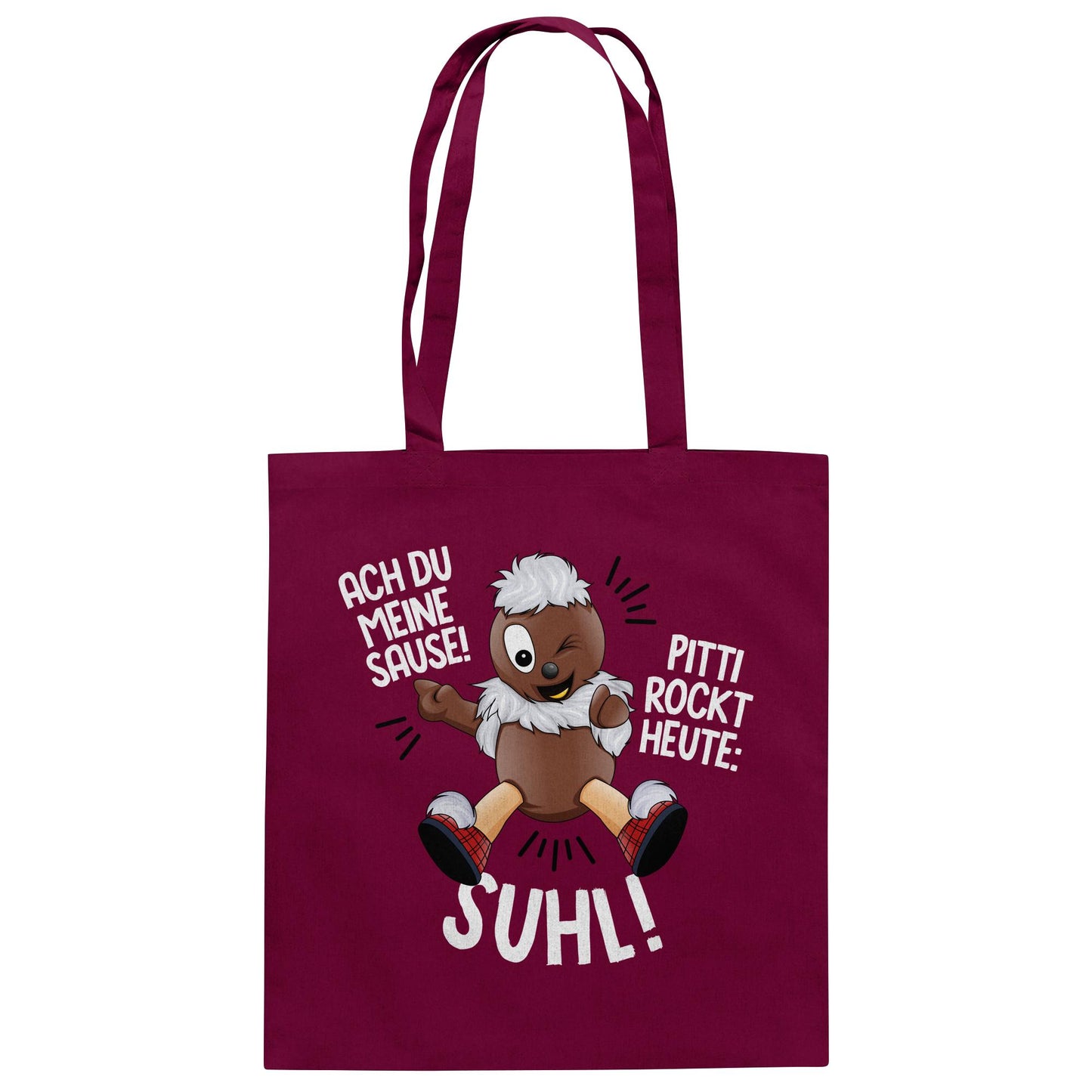 Pitti Stadt Nicki (Baumwolltasche) • PITTI ROCKT HEUTE SUHL!