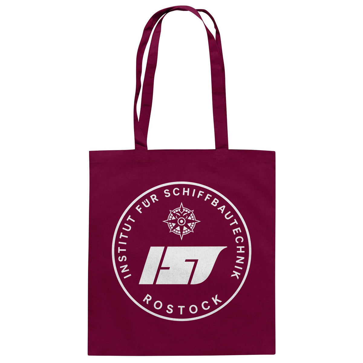 DDR Ostalgie Baumwolltasche • INSTITUT FÜR SCHIFFBAUTECHNIK ROSTOCK