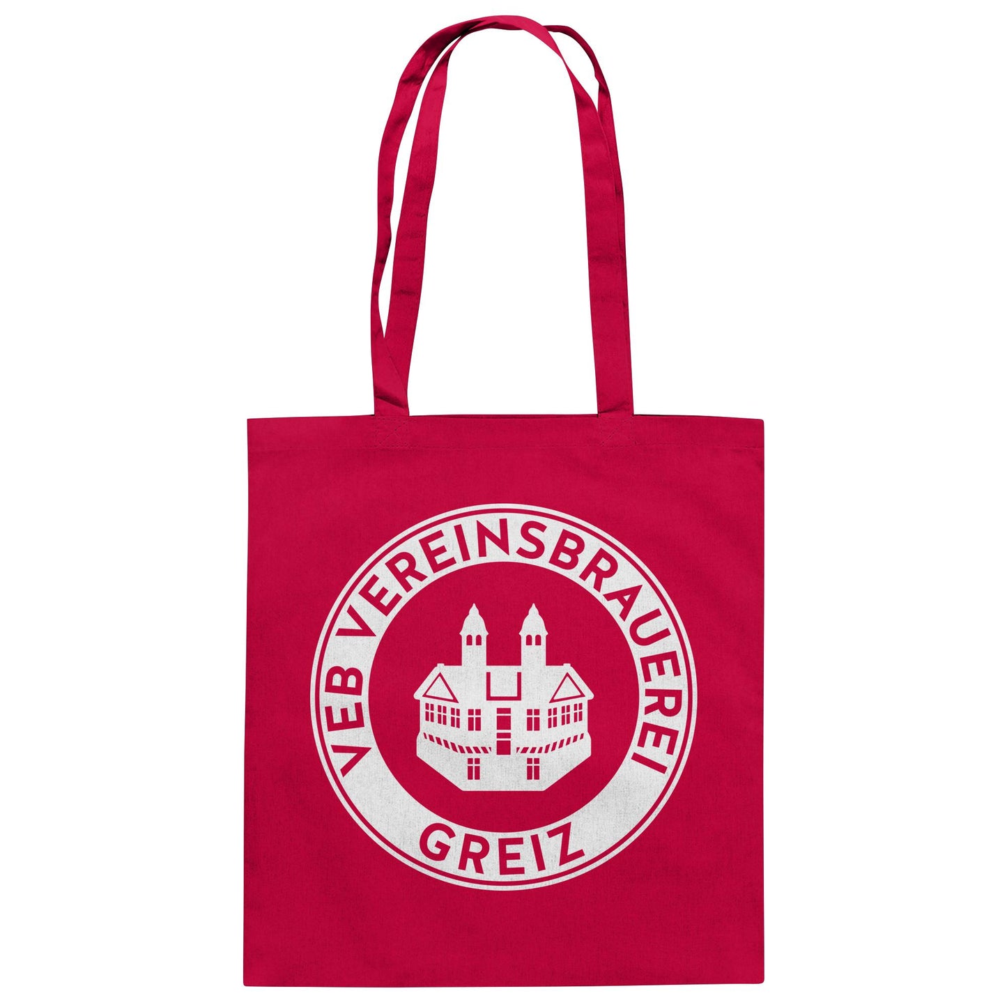 DDR Ostalgie Baumwolltasche • VEB VEREINSBRAUEREI GREIZ