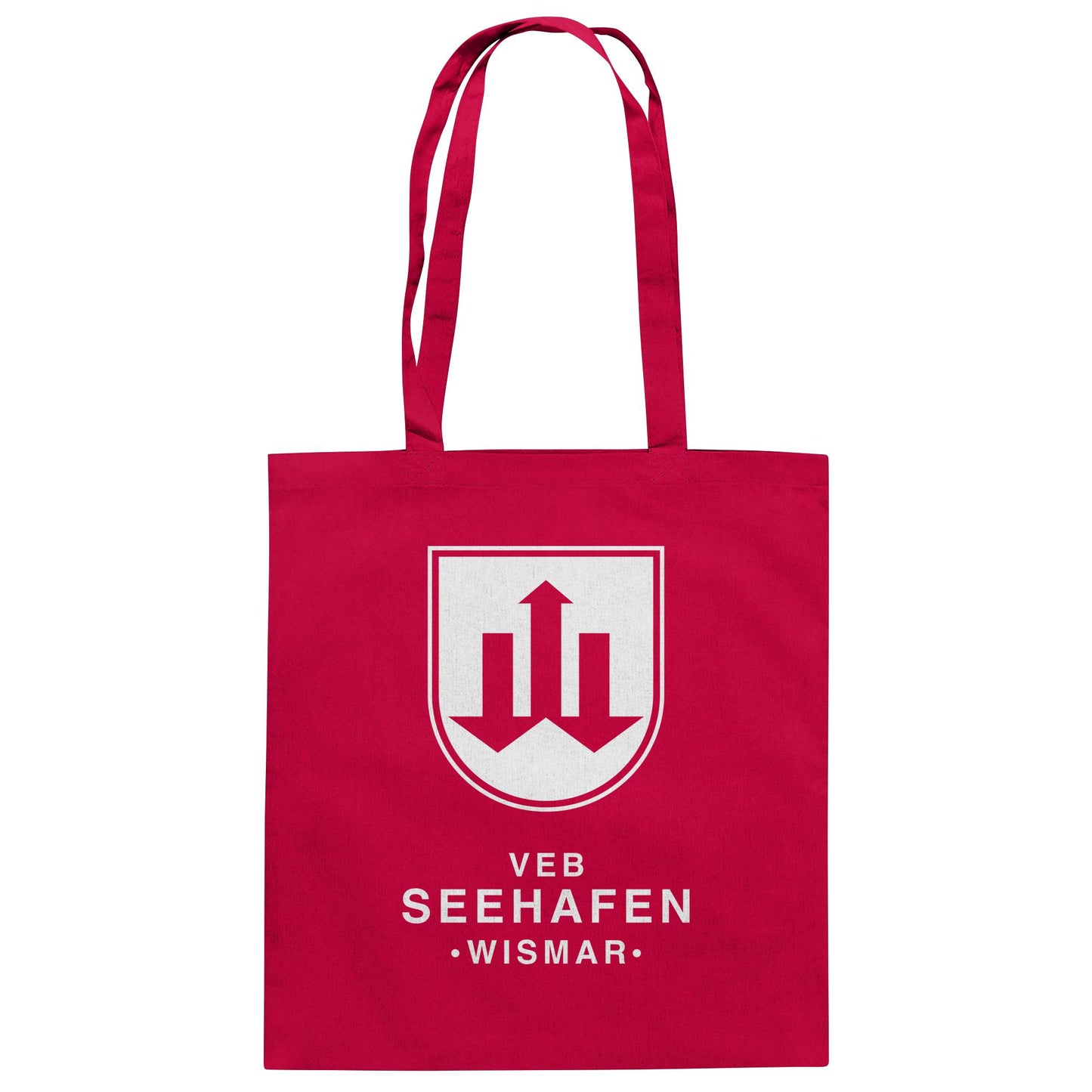 DDR Ostalgie Baumwolltasche • VEB SEEHAFEN WISMAR