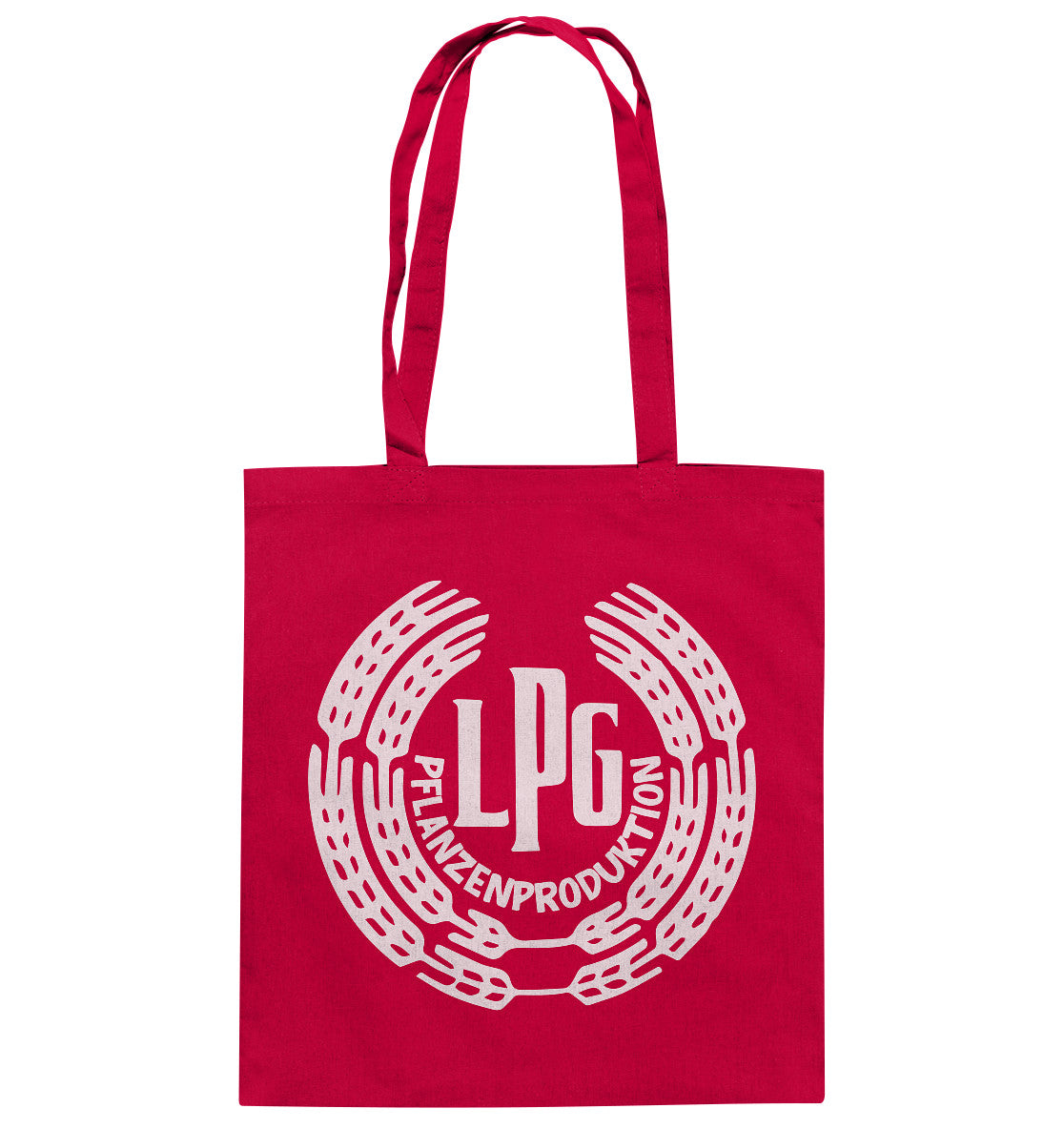 DDR Ostalgie Baumwolltasche •  LPG - PFLANZENPRODUKTION