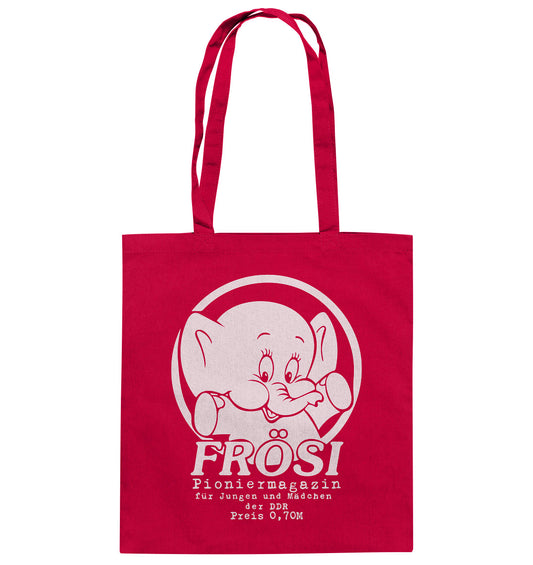 DDR Ostalgie Baumwolltasche • FRÖSI PIONIERMAGAZIN