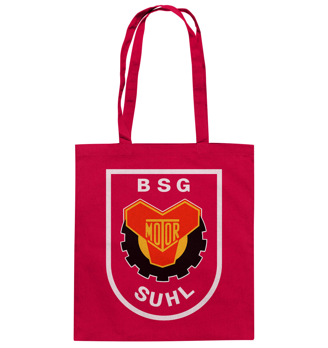 DDR Ostalgie Baumwolltasche • BSG MOTOR SUHL