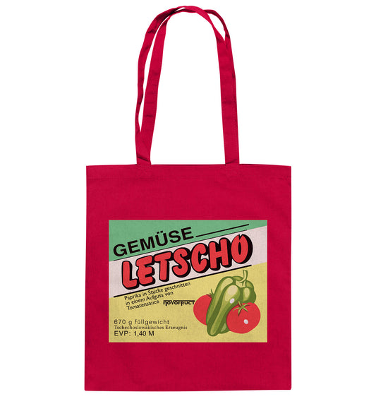 DDR Ostalgie Baumwolltasche • DDR - GEMÜSELETSCHO