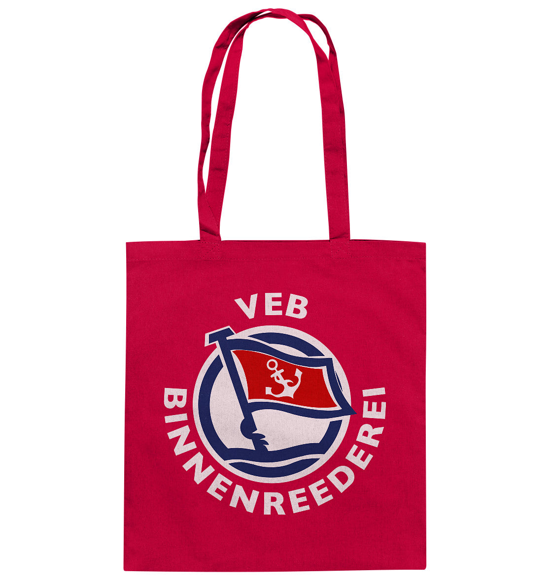 DDR Ostalgie Baumwolltasche • VEB BINNENREEDEREI