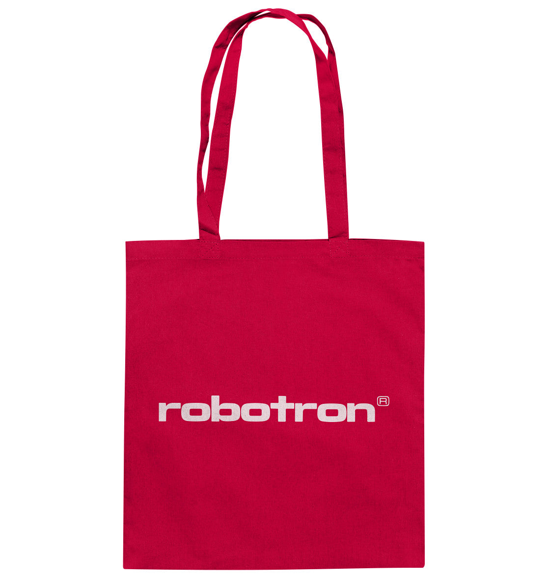 DDR Ostalgie Baumwolltasche • ROBOTRON - WEISS