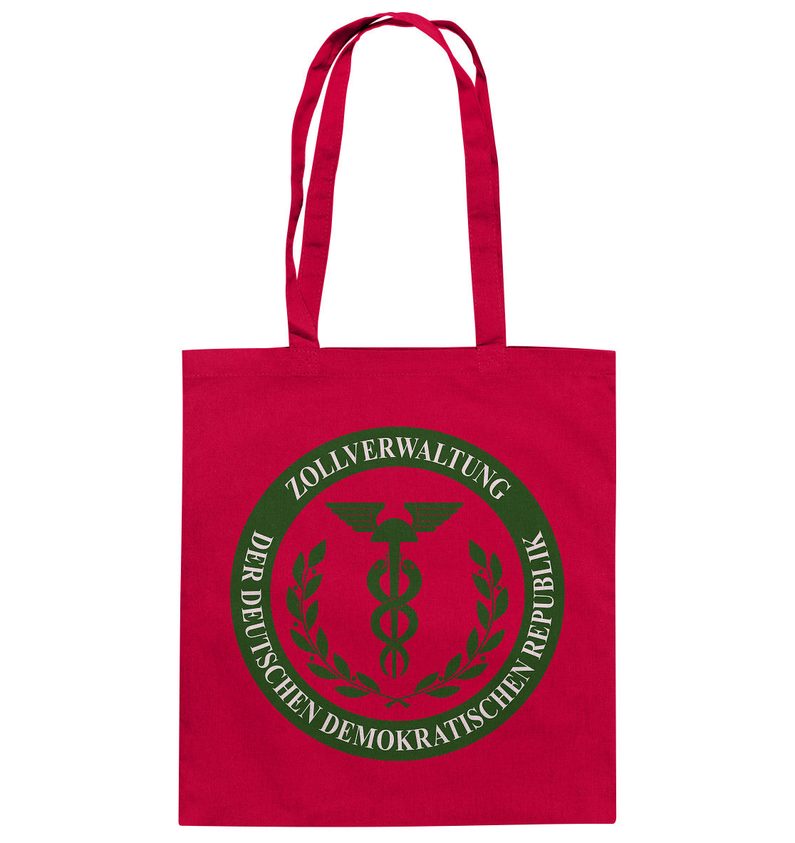 DDR Ostalgie Baumwolltasche • ZOLLVERWALTUNG DER DDR